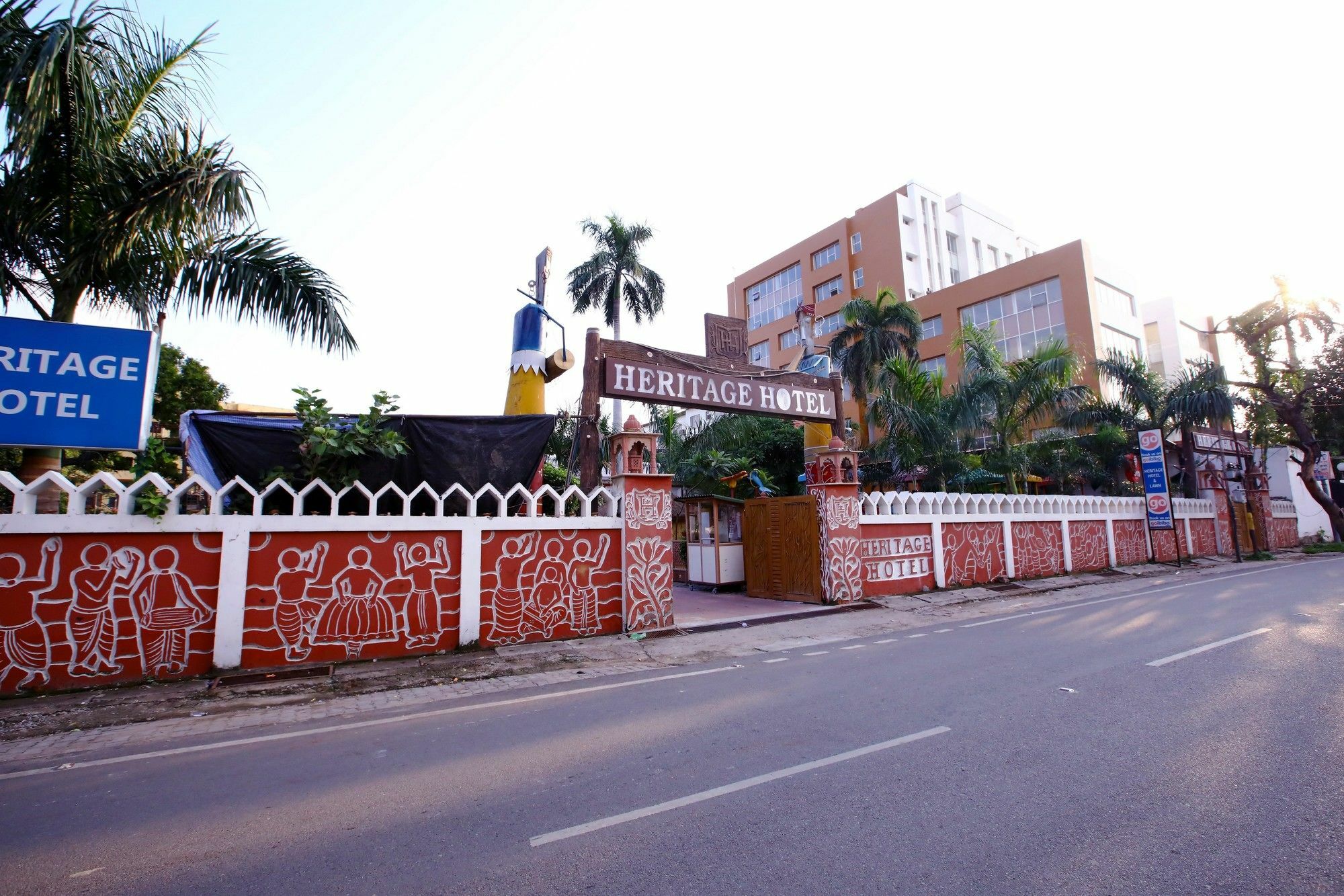 Heritage Hotel Lucknow Dış mekan fotoğraf
